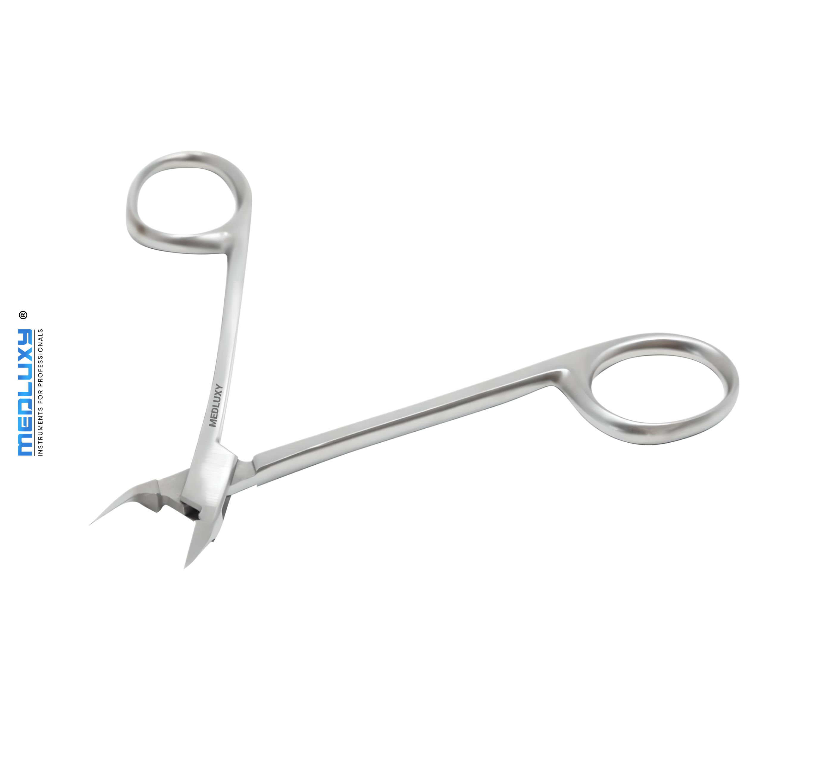 Medluxy - Nagelriemtang - Schaarvormig - 10 cm - 4 mm - RVS - MP0200